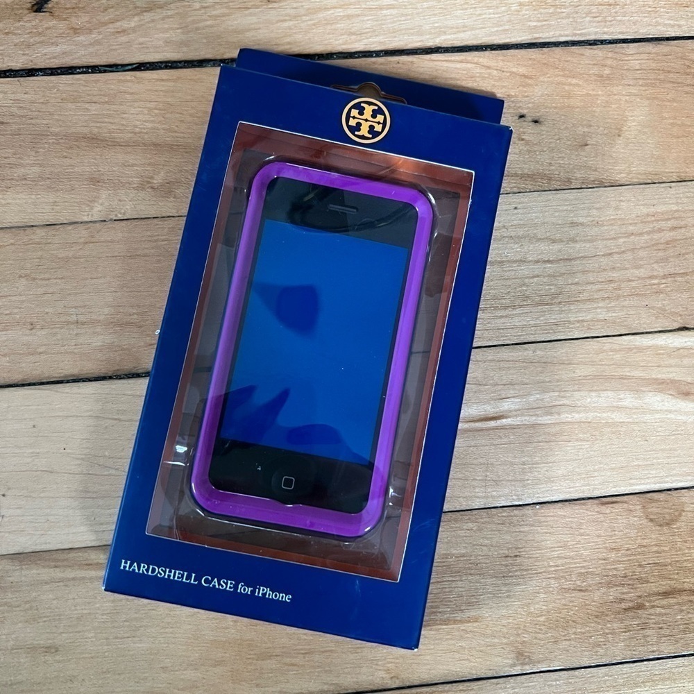 Tory Burch hard case for iphone 4S or 4‎ in oceanic print